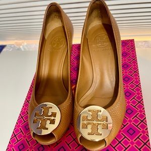 Tory Burch Sally Peeptoe Wedge